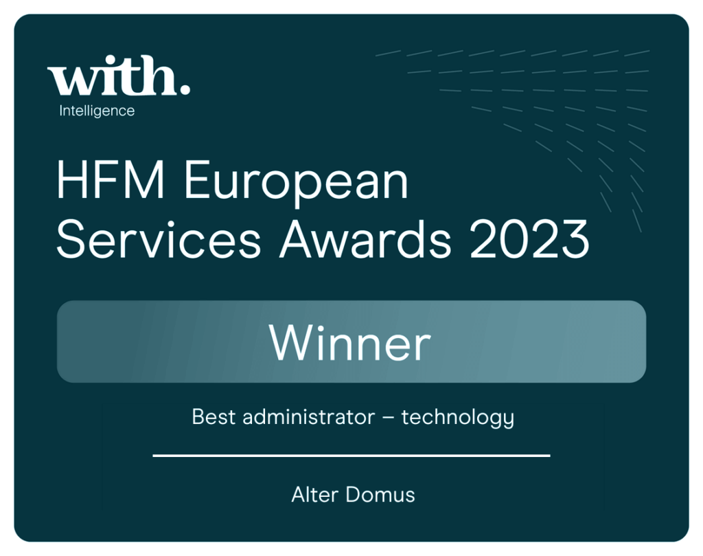 HFM European Services Awards logo