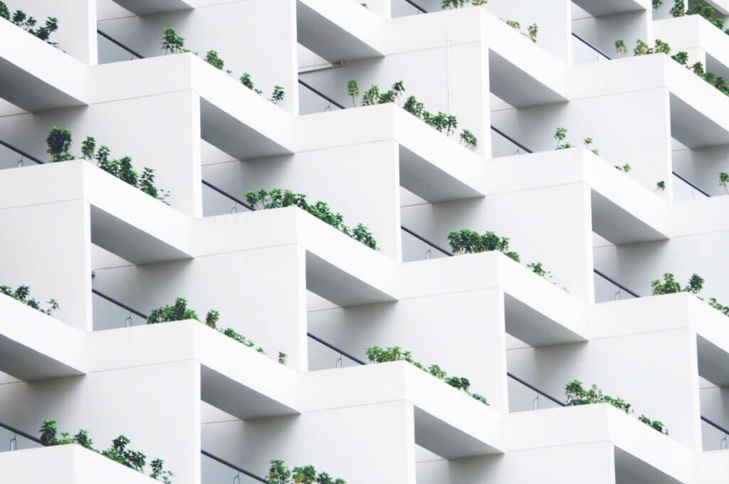 architecture balcony gardens